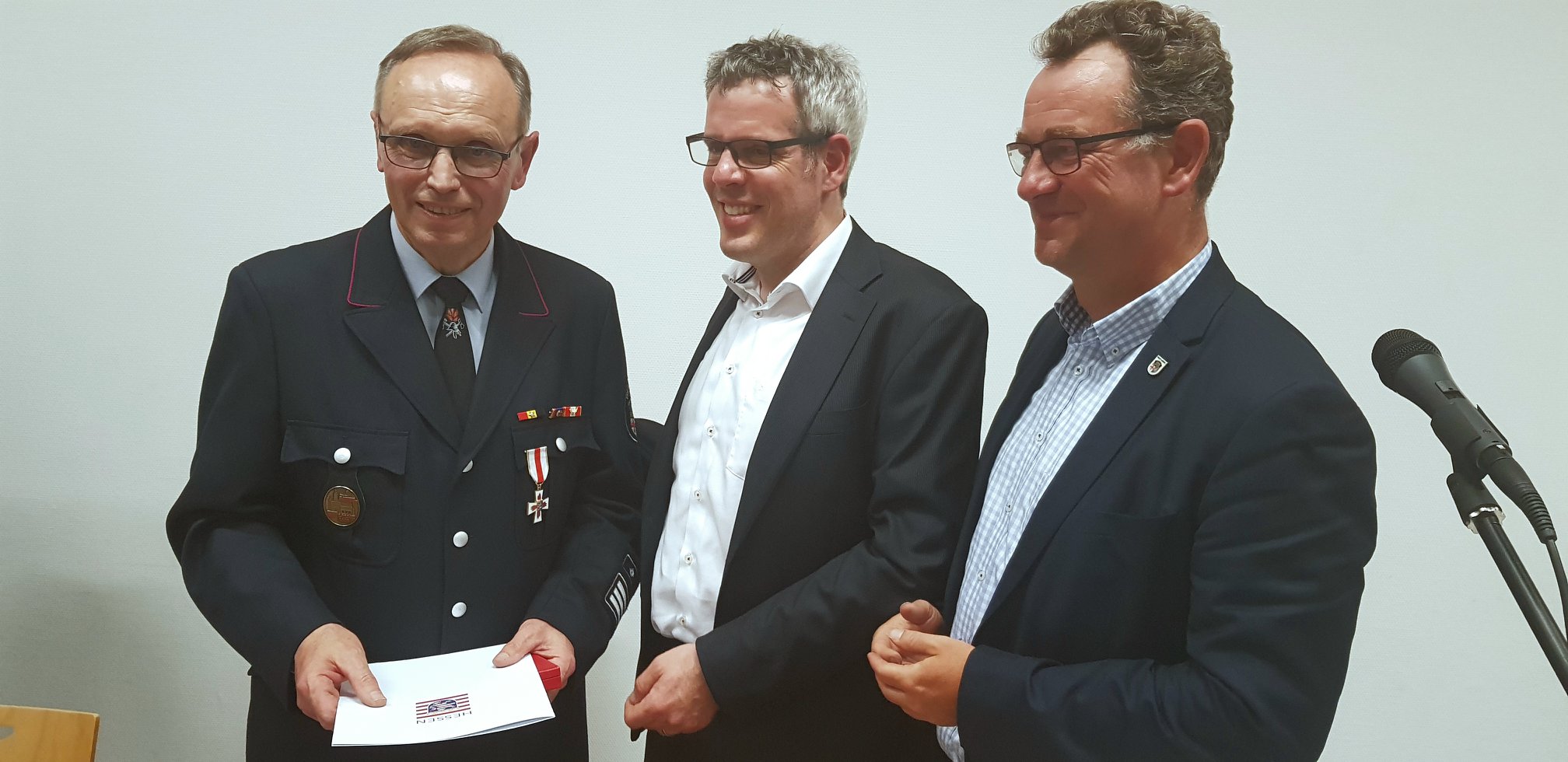 Verabschiedung von Franz Josef Schumacher Freiwillige Feuerwehr